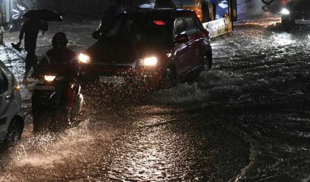 Overnight rain lashes Hyderabad again; IMD predicts more showers