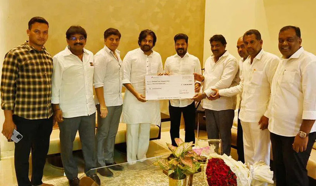 Pawan Kalyan donates Rs 1 Cr to Telangana CM’s Relief Fund for flood victims